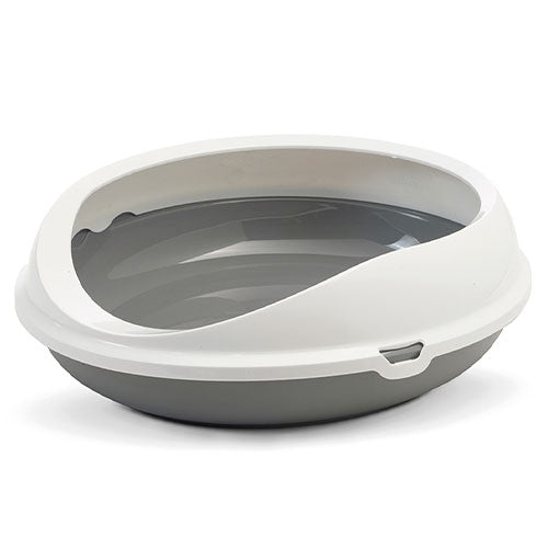 FIGARO OVAL LITTER TRAY - 55 x 48.5 x 15.5 cm
