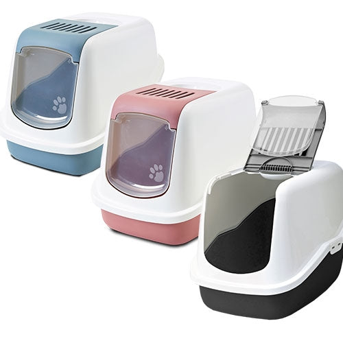NESTOR HINGED DOOR LITTER BOX 56 x 39 x 38.5 cm