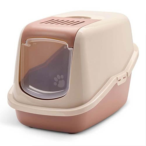 NESTOR HINGED DOOR LITTER BOX - TUSCANY - 56 x 39 x 38.5 cm
