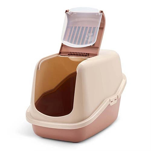 NESTOR HINGED DOOR LITTER BOX - TUSCANY - 56 x 39 x 38.5 cm