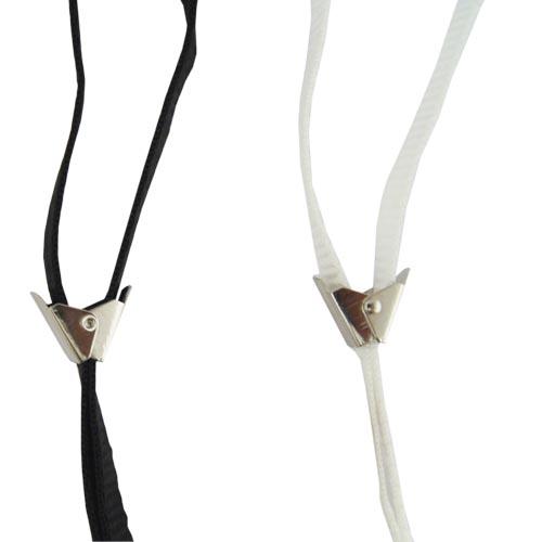 FLAT NYLON SHOW LEAD WITH CLAMP 0.6 x 125 cm
