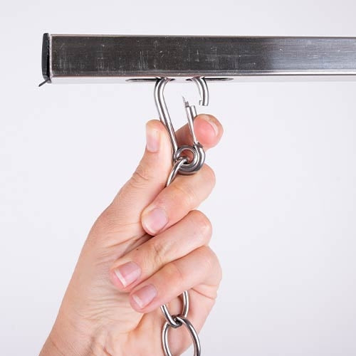 METAL CHAIN EXTENSION FOR GROOMING NOOSES - 25 cm