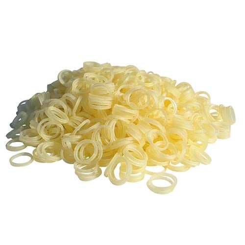 RUBBER HAIR BANDS 1000 units