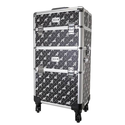 BEST OF BREED 2 IN 1 WHEELED GROOMING CASE