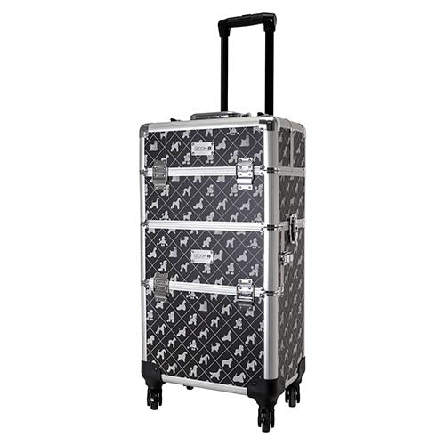 BEST OF BREED 2 IN 1 WHEELED GROOMING CASE