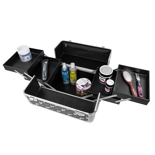 BEST OF BREED 2 IN 1 WHEELED GROOMING CASE
