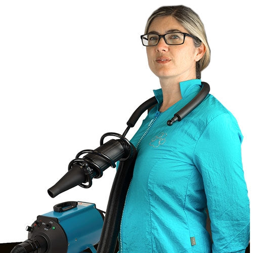 HANDS-FREE HOLDER FOR DRYERS