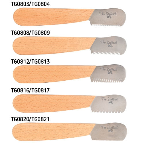 THE SENTINEL LEFT HANDED STRIPPING KNIFE