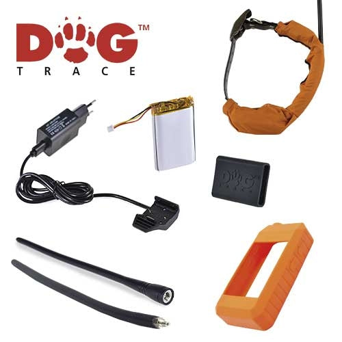 DOGTRACE GPS X20+, X25 AND X30 LI-POL 1850 mAh BATTERY RECEIVER CONTROL AND Collar