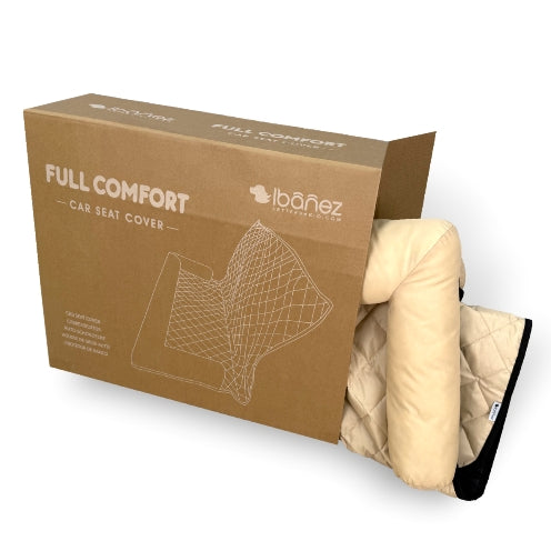 FULL COMFORT CAR SEAT COVER - 100 x 124 cm